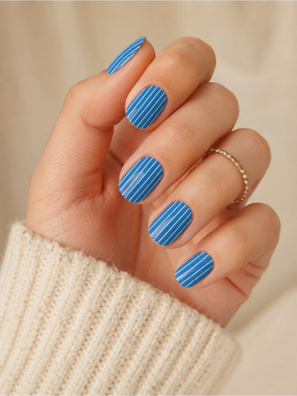 Jamberry Prepschool Pinstripe Nail Wraps
